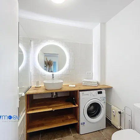 Apartment 2 Pieces Lumineux Proche Paris - Parking Gratuit *